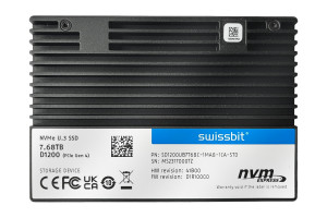 Dysk SSD PCIe w wersji o pojemności 7,68 TB i 15,4 TB do centrów danych