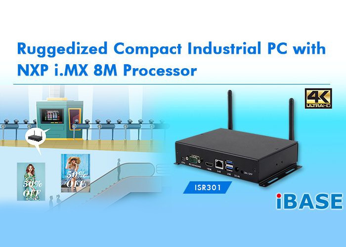Małogabarytowy komputer przemysłowy z mikroprocesorem NXP i.MX 8M