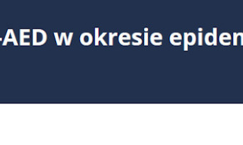 Pierwsza pomoc BLS-AED w okresie epidemii