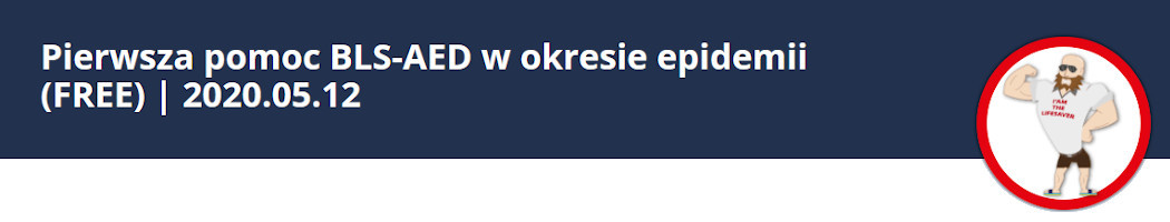 Pierwsza pomoc BLS-AED w okresie epidemii