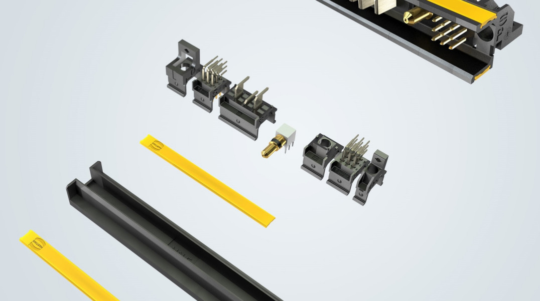 System konfigurowalnych złączy PCB z miliardem możliwych kombinacji wyprowadzeń