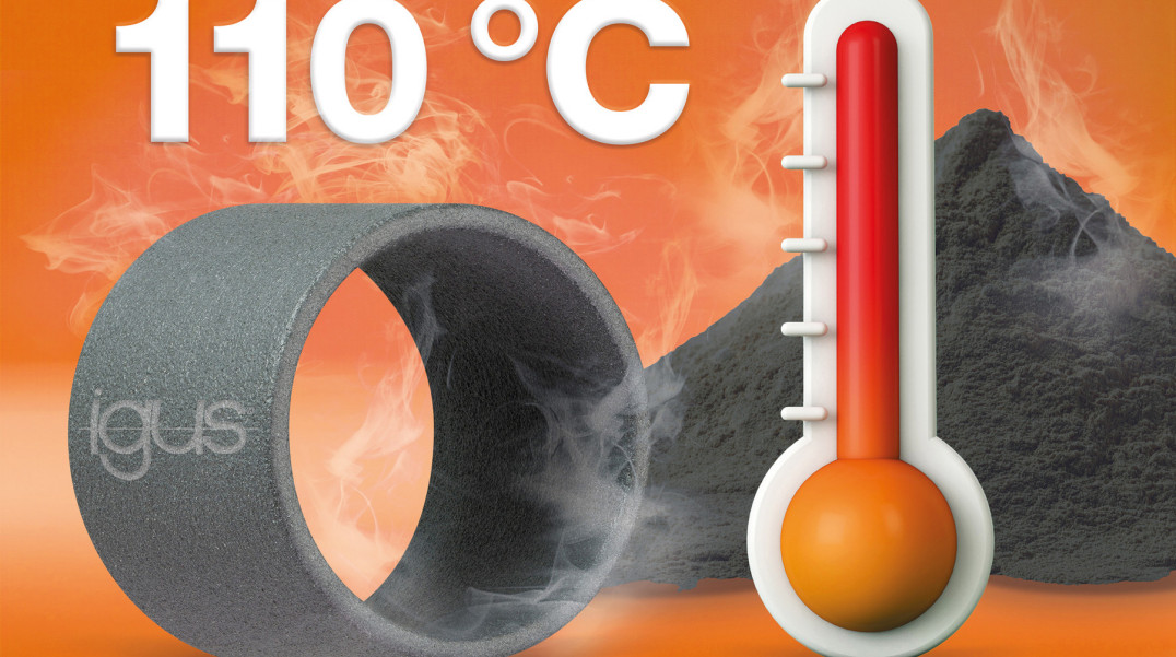 Materiał do druku 3D elementów polimerowych, odporny na temperaturę do 110°C
