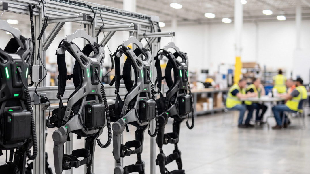 Egzoszkielety zmianią ergonomię i biznes – od przemysłu, po logistykę