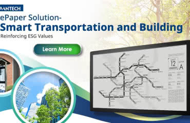 31-calowy wyświetlacz e-paper do zastosowań w transporcie publicznym i panelach reklamowych 