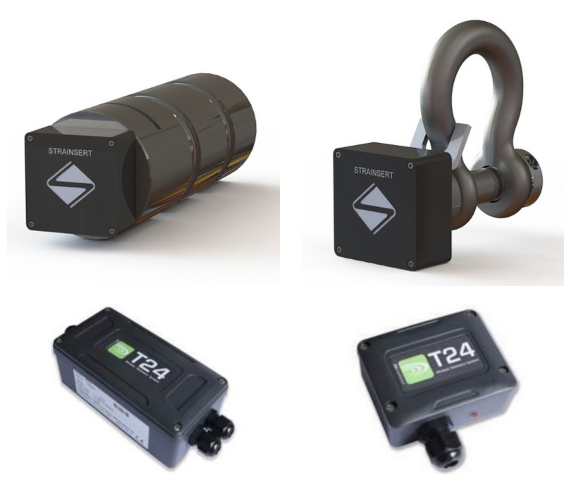 Nadajniki bezprzewodowe do współpracy z różnymi wariantami czujników siły