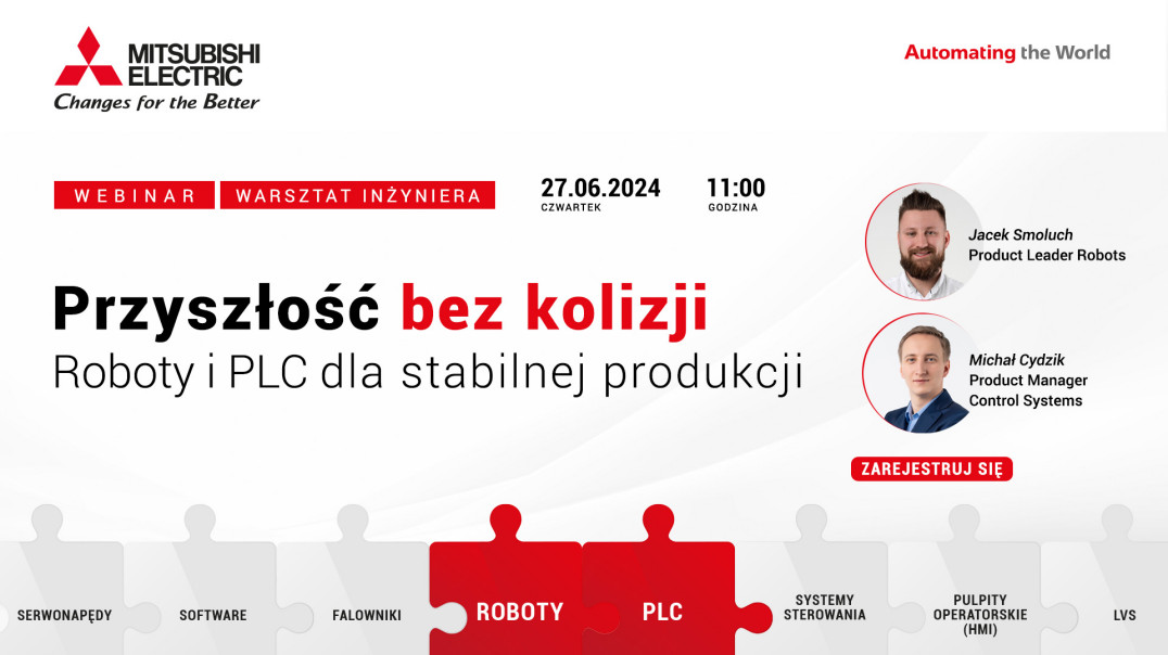 Roboty i PLC dla stabilnej produkcji