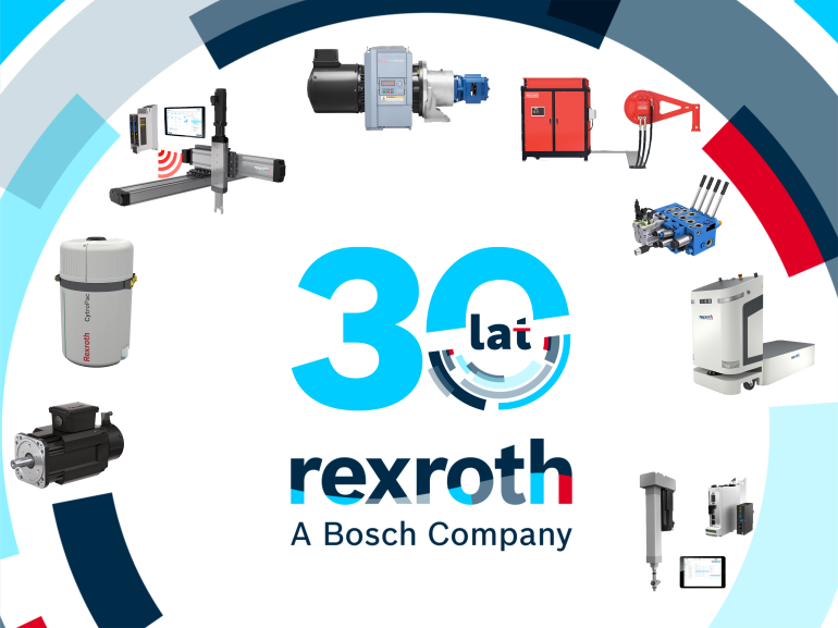 Firma Bosch Rexroth od 30 lat w Polsce  WE MOVE. YOU WIN. Now. Next. Beyond! 