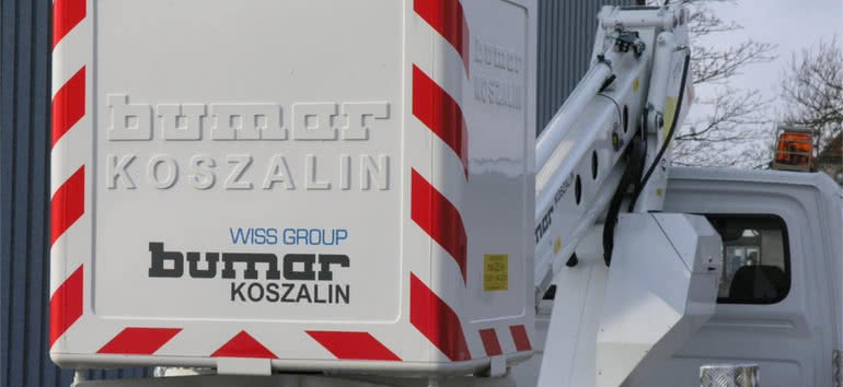Ekstremalna stal w polskich produktach - specjalny certyfikat dla firmy Bumar-Koszalin 