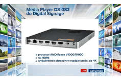 Media Player DS-082 do rozwiązań Digital Signage 