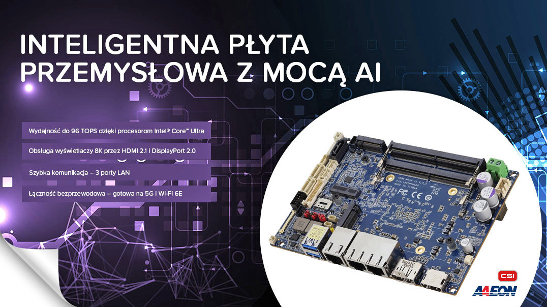 GENE-ARH6 – kompaktowa moc obliczeniowa dla przemysłu przyszłości