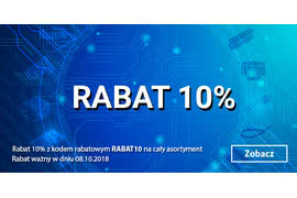 Rabat -10% na cały asortyment!
