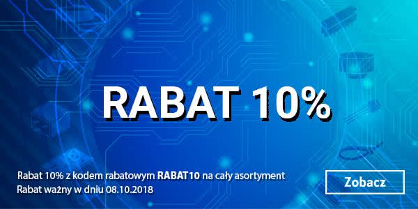 Rabat -10% na cały asortyment!