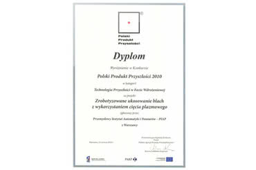 Stanowisko PIAP "Polskim Produktem Przyszłości 2010" 