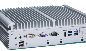 Komputer embedded z 8 portami Gigabit Ethernet PoE