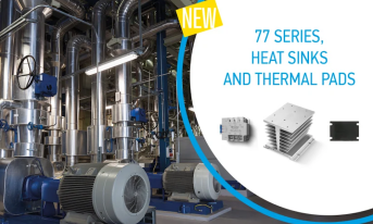 Nowe modele radiatorów i podkładek termicznych dla przekaźników SSR z serii 77
