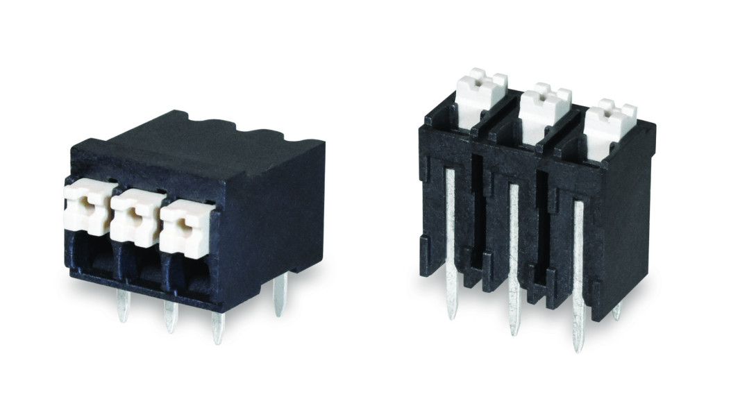 Wysokotemperaturowe listwy zaciskowe niewymagające przykręcania przewodów