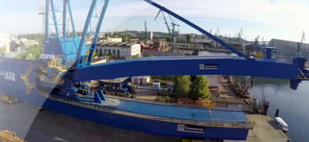 Zamet ukończył budowę shiploadera dla firmy ThyssenKrupp 