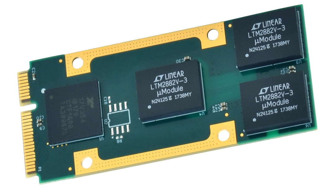 Moduł komunikacyjny Mini PCIe z czterema izolowanymi portami RS232