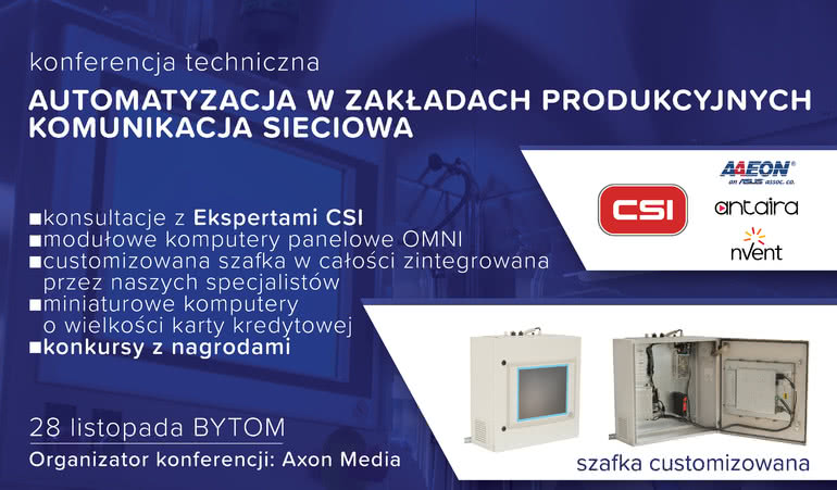 Konferencja w Bytomiu "Automatyzacja w zakładach produkcyjnych i komunikacja sieciowa"
