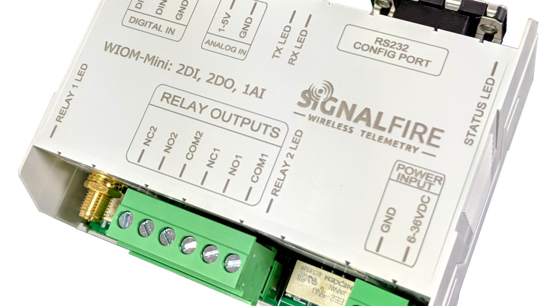 Moduł Mini Wireless I/O do zdalnego monitorowania i włączania/wyłączania obciążeń
