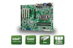 Płyta główna ATX do mikroprocesorów Core-I 9. generacji z 4 slotami do kart PCI