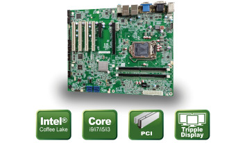 Płyta główna ATX do mikroprocesorów Core-I 9. generacji z 4 slotami do kart PCI