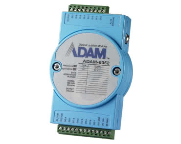 ADAM-6052 - Inteligentny moduł 8 wejść oraz 8 wyjść cyfrowych z obsługą protokołu Modbus/TCP