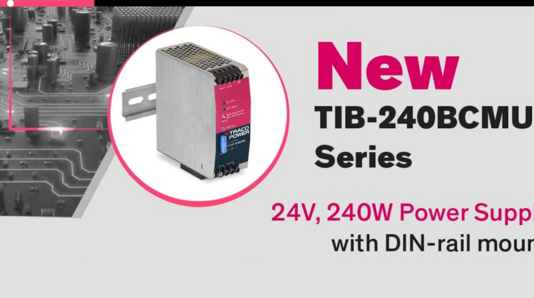240-watowy moduł zasilający UPS na szynę DIN z wyjściem 24 VDC
