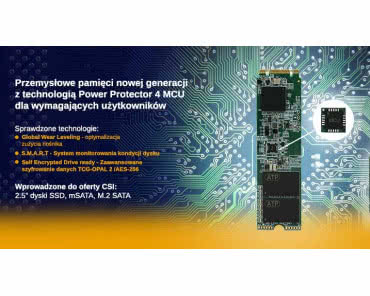 Przemysłowe pamięci nowej generacji z technologią Power Protector 4 MCU dla wymagających użytkowników