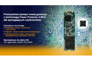 Przemysłowe pamięci nowej generacji z technologią Power Protector 4 MCU dla wymagających użytkowników