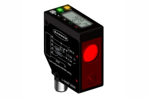 Precyzyjny czujnik laserowy o zakresie 100...400 mm i średnicy plamki 1 mm