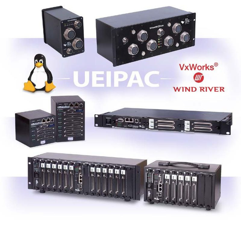 Kontrolery embedded UEIPAC w wersji z opcjonalnym mikroprocesorem 8347E