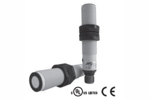 Czujnik poziomu z histerezą, MicroDetectors UK1F/EM-0E, zasięg 2.2 m
