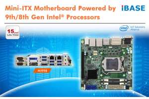 Przemysłowa płyta główna Mini-ITX do mikroprocesorów Intel 8./9. generacji