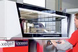 Voxeljet: trwała precyzja druku 3D w technice liniowej firmy Bosch Rexroth 