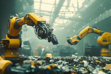 Cyber-fizyczne zakłady recyklingu: AI i robotyka wprowadzają elektroodpady w erę Przemysłu 4.0