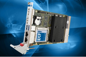Karta CompactPCI PlusIO z mikroprocesorem Atom 39xx i 8 GB pamięci DDR3L ECC RAM