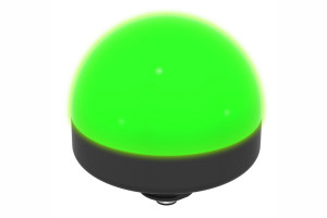 Wielokolorowe lampy sygnalizacyjne kopułkowe LED o stopniu ochrony IP67