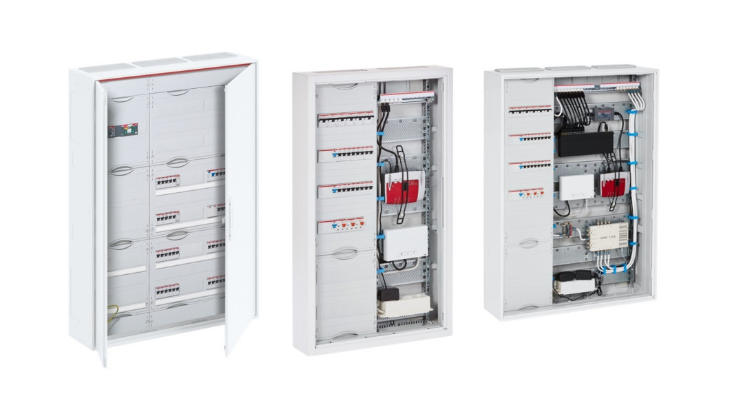 Małogabarytowe rozdzielnice i obudowy naścienne do systemów dystrybucji energii