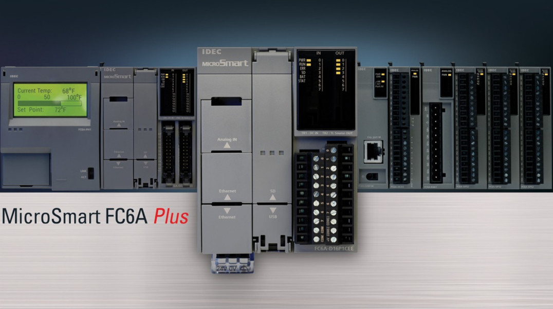 Sterownik PLC MicroSmart FC6A Plus w wersji z obsługą protokołu EtherNet/IP