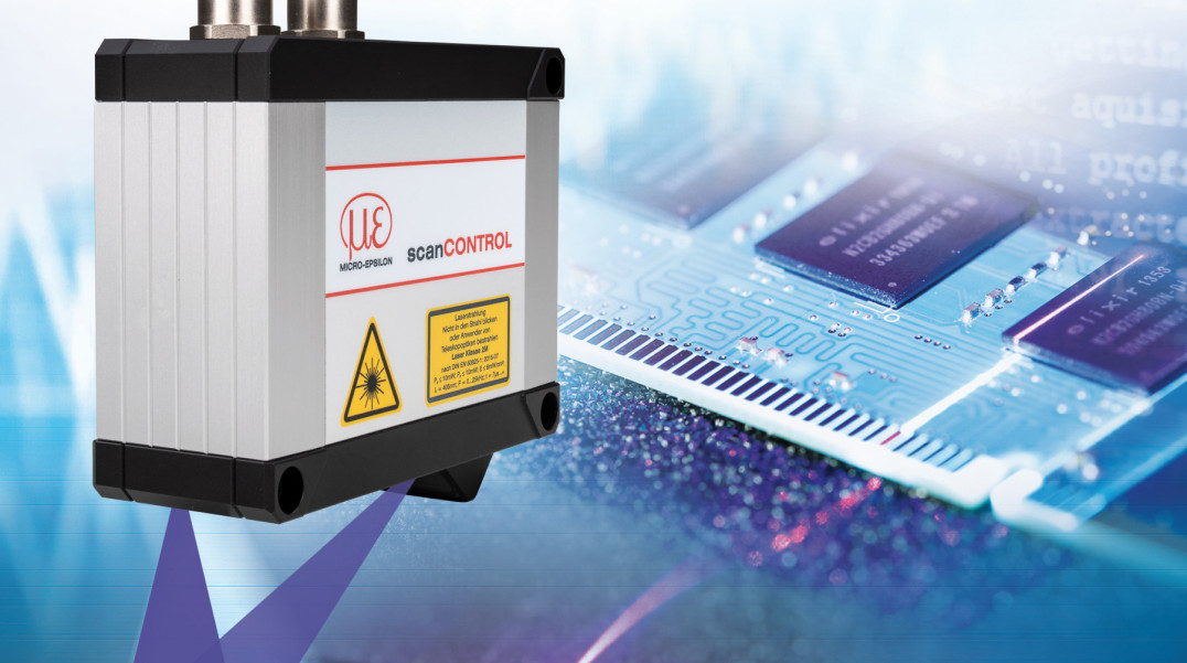 Laserowy skaner profili o rozdzielczości 12 μm