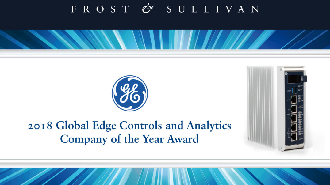 Firma GE Automation & Controls zdobywcą Global Edge Control and Analytics Company of The Year Award