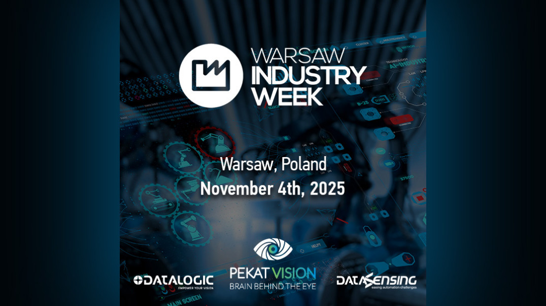 Datalogic prezentuje inteligentną automatyzację i rozwiązania wizyjne oparte na sztucznej inteligencji podczas targów Warsaw Industry Week 2025