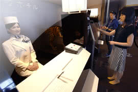 W Japonii powstał hotel obsługiwany przez roboty 