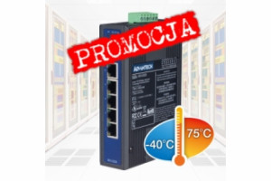 EKI-2525I - Prawdziwy przemysłowy switch 5x10/100Base-T(X) w cenie 400 zł
