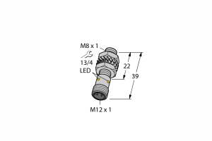 Czujnik indukcyjny M8 - BI2-EG08K-AN6X-H1341 - TURCK