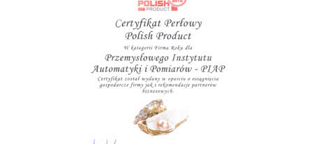 Certyfikat Perłowy dla PIAP 