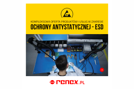 Kompleksowa oferta produktów i usług w zakresie ochrony antystatycznej - ESD!