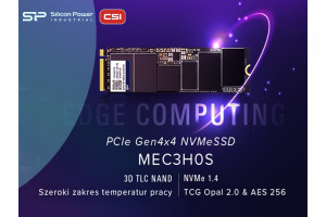 Dysk SSD PCIe 4.0 NVMe od Silicon Power spełniający wymagania aplikacji Edge Computing