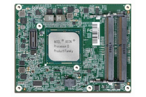 Komputer formatu COM Express 3.0 Type 7 Basic z mikroprocesorem Xeon D-1500 i interfejsem 10 GbE